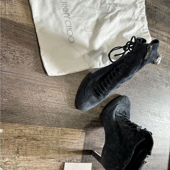Jimmy Choo laced up boots #11 - Picture 5 of 8
